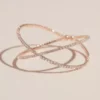 Crossing Pave Crystal Band Cuff Bracelet -Blissful Brides Shop 150702B001 MROSEGOLD JWLY PROD1 01