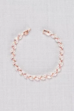 Sparkling Cubic Zirconia Vine Bracelet