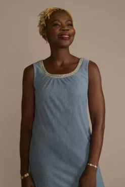 Embellished Scoop Neck Short Jacket Sheath Dress -Blissful Brides Shop 2583 MSLATE MOB PROD1 258