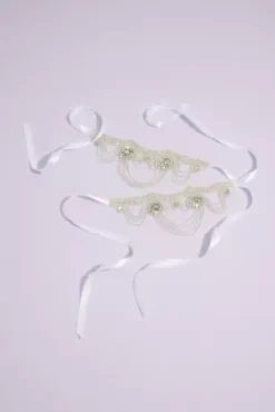 Rhinestone Filigree Shoe Jewelry -Blissful Brides Shop 495431A001 MSILVER JWLY PROD12 088 1