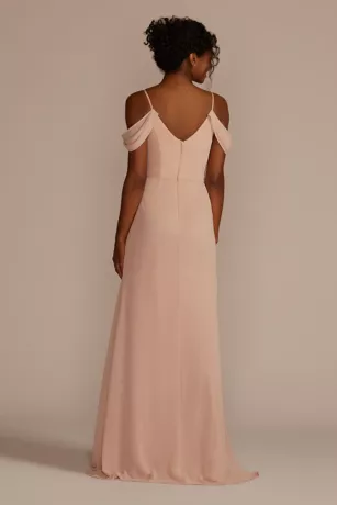 Cascading Off-the-Shoulder Bridesmaid Dress 4 Cascading Off-the-Shoulder Bridesmaid Dress - Image 2