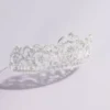 Crystal Filigree Heart Quinceanera Crown -Blissful Brides Shop 8842 SILVER HP PROD6 9