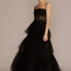 Mesh Corset Tiered Prom Dress 2 Mesh Corset Tiered Prom Dress -Blissful Brides Shop A24201D BLACK PROM PROD2 537