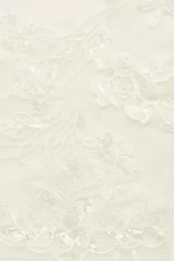 Removable Train Mermaid Wedding Dress -Blissful Brides Shop CWG932 SIVORY OLEG SWATCH PROD6