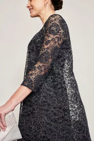 Knee Length Crepe Tank Dress And Matching Jacket 10 Knee Length Crepe Tank Dress And Matching Jacket - Image 8