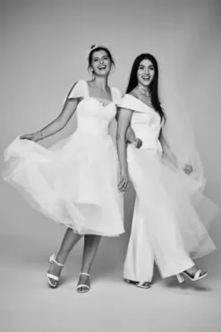 Cuffed Off-the-Shoulder Stretch Crepe Jumpsuit -Blissful Brides Shop DB3230 6 PDP Crop JUN25 1920x2880