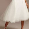 Tulle Wedding Separates Midi Skirt -Blissful Brides Shop DS150831 SOFTWHITE DBSTU PROD3 008