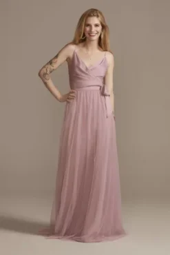 Bridesmaid Separates Tulle A-Line Skirt -Blissful Brides Shop F20416 QUARTZ BM PROD5 07 1