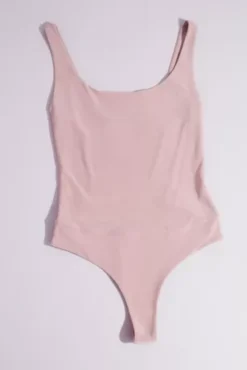 Bridesmaid Separates Jersey Tank Bodysuit -Blissful Brides Shop F20420 QUARTZ BM PROD8 11