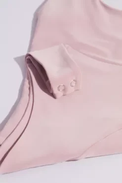 Bridesmaid Separates Jersey Tank Bodysuit -Blissful Brides Shop F20420 QUARTZ BM PROD8 12