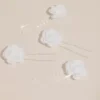 Rosette Flower Girl Hair Pin Set -Blissful Brides Shop F7068 SOFTWHITE HP PROD10 47