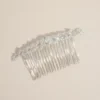Vine Crystal-Embellished Hair Comb -Blissful Brides Shop F7663 SILVER HP PROD2 002