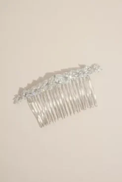 Vine Crystal-Embellished Hair Comb
