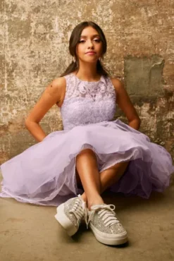 3-Piece Convertible Quince Dress With Heart Back -Blissful Brides Shop FR2102 PDP Crop JAN21 1920x2880