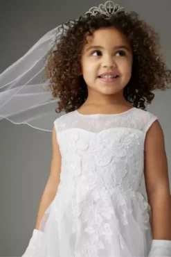 Filigree Cross First Communion Tiara -Blissful Brides Shop H42407 PDP Crop MAR15 1920x2880