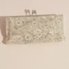 Floral Flourish Crystal Encrusted Clutch