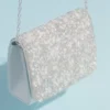 Iridescent Crystal Embellished Crossbody Clutch -Blissful Brides Shop HBRAYA MWHITE HB PROD1 03