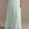 Bridesmaid Separates Tulle A-Line Skirt -Blissful Brides Shop Image F20424 11491359 DustySage