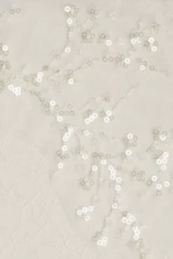 Detachable Sleeve Lace Mermaid Wedding Dress -Blissful Brides Shop MS251259 SIVORY MS SWATCH PROD5 13