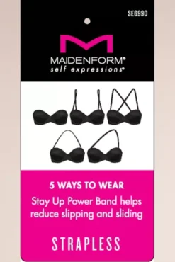 Maidenform Stay Put Convertible Strapless Bra -Blissful Brides Shop SE6990 MSE SE6990 HT2 front