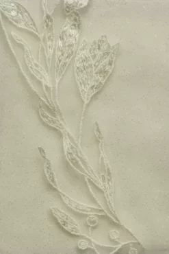 Illusion Sleeve Tea-Length Wedding Dress -Blissful Brides Shop SWG862 SOLIDIVORY SIG SWATCH PROD2 004 1