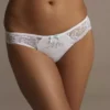 Lace Side Glitter Print Mrs. Thong -Blissful Brides Shop TH35544 MWHITE LING OM PROD2 001
