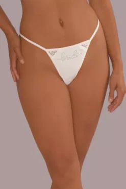 Bridal Printed Cotton Thong Set -Blissful Brides Shop TH37143 MMULTI LING PROD6 1