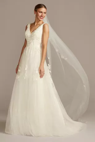 Mikado And Tulle Petite Ball Gown Wedding Dress 3 Mikado And Tulle Petite Ball Gown Wedding Dress