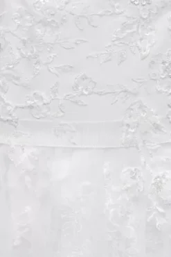 Mikado And Tulle Petite Ball Gown Wedding Dress 13 Mikado And Tulle Petite Ball Gown Wedding Dress -Blissful Brides Shop WG3877 WHITE CORE SWATCH PROD2 001