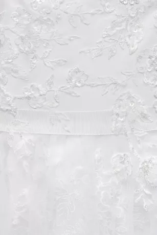 Mikado And Tulle Petite Ball Gown Wedding Dress 8 Mikado And Tulle Petite Ball Gown Wedding Dress - Image 6