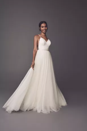 Tulle Ball Gown Wedding Overskirt 8 Tulle Ball Gown Wedding Overskirt - Image 6