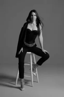 Satin Waistband Fitted Suit Pants -Blissful Brides Shop WG4001 2 PDP Crop JUN25 1920x2880