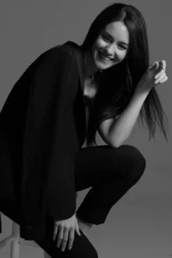 Satin Waistband Fitted Suit Pants -Blissful Brides Shop WG4001 7 PDP Crop JUN25 1920x2880