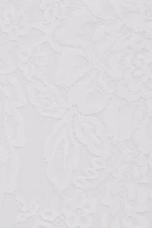 Long Sleeve Plunge Lace Chiffon Wedding Dress 7 Long Sleeve Plunge Lace Chiffon Wedding Dress - Image 5